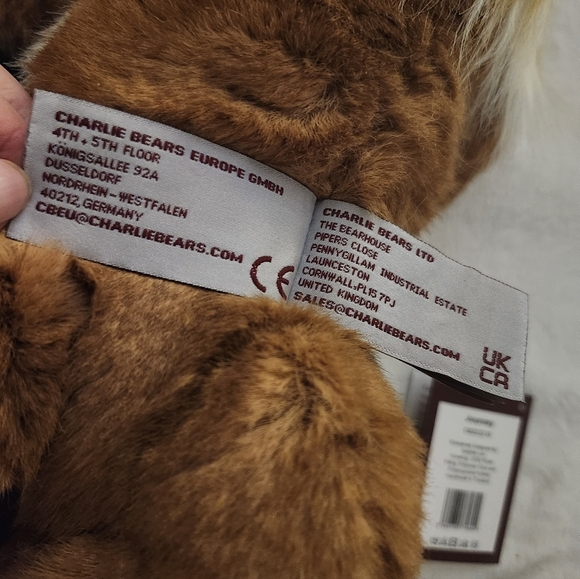 Charlie Bears Journey Fox Plush 🦊 - Picture 9 of 13